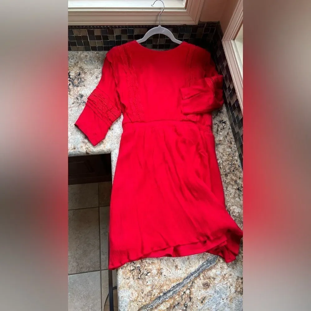ModCloth Red Retro dress - Picture 1 of 6